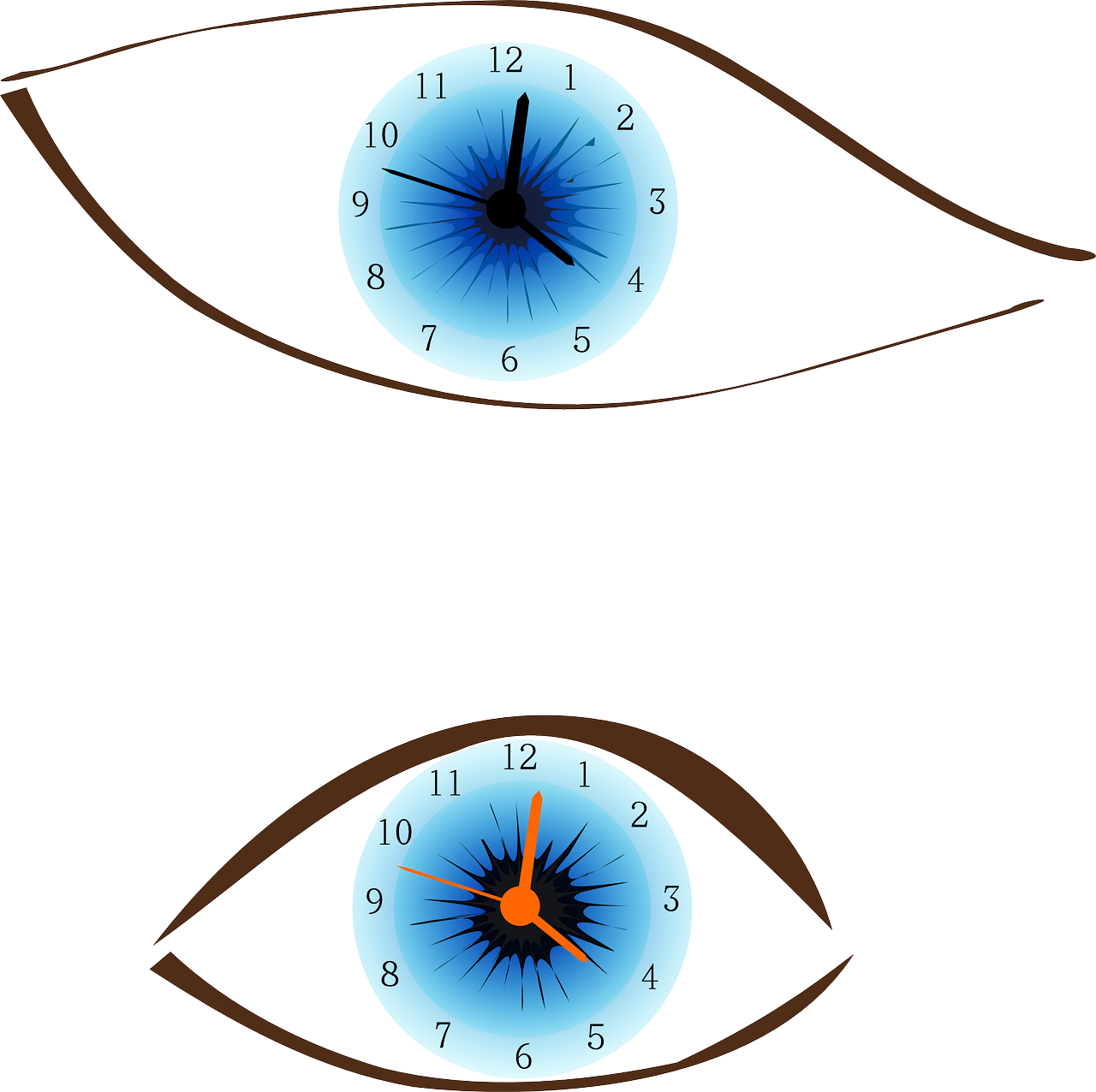 Часы глазки. Часы глаза. Глаз времени. Часы в глазу арт. Глаза времени арт.