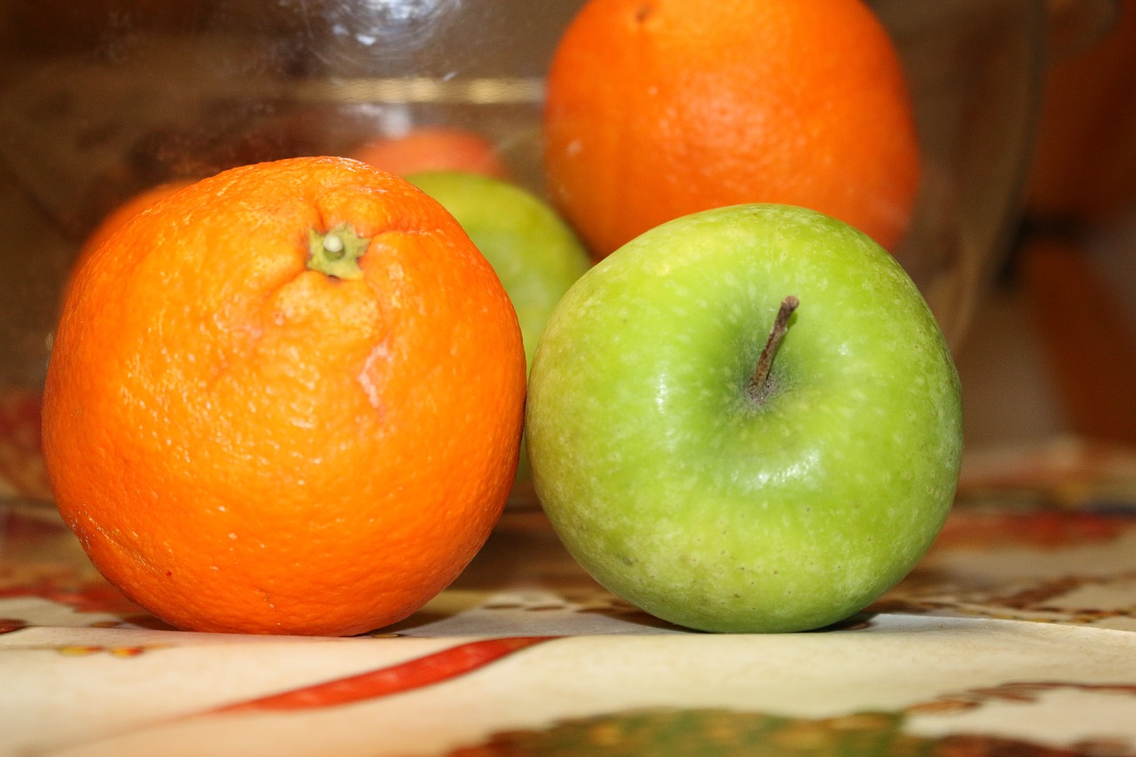 Рецепт мандарин яблоко