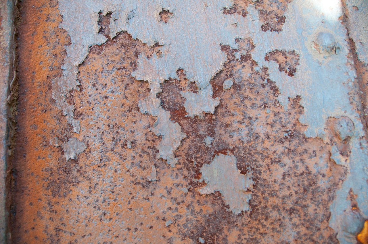 Can painted metal rust фото 75