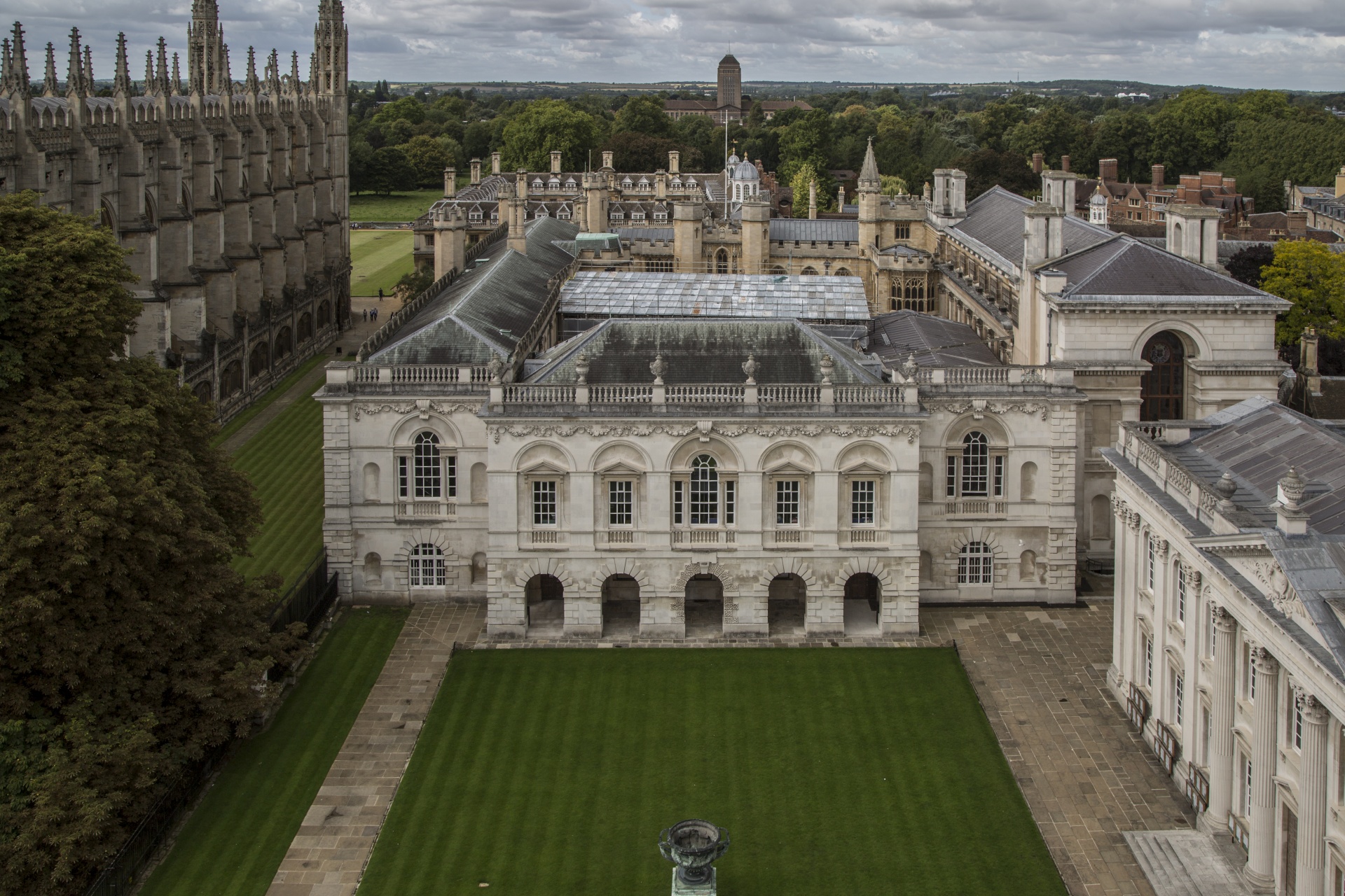 Download England Cambridge Elevated View Free Photo.