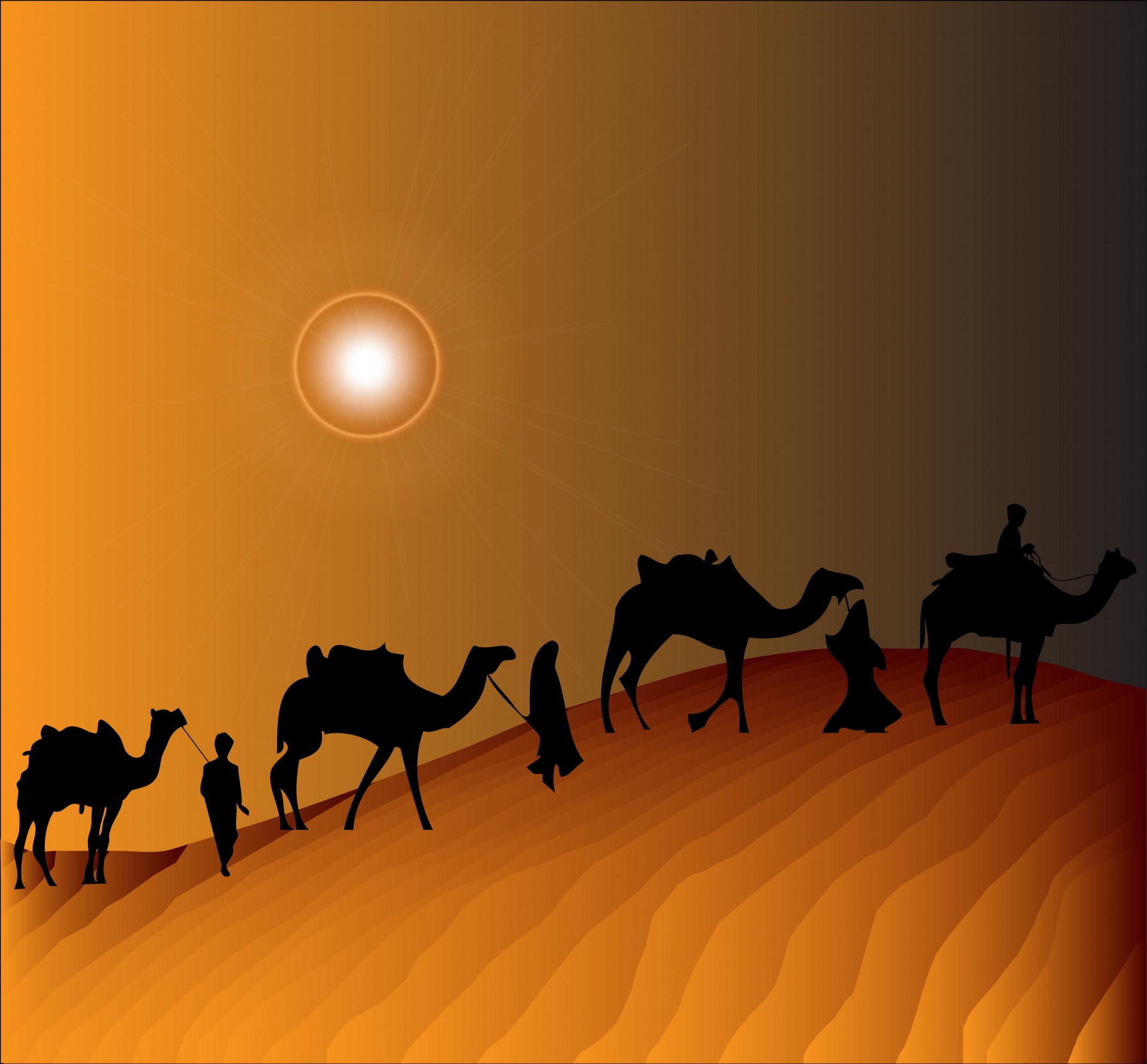 Караван ночью на глазах. Верблюд в пустыне. Караван в пустыне. Караван верблюдов. Силуэты верблюдов.