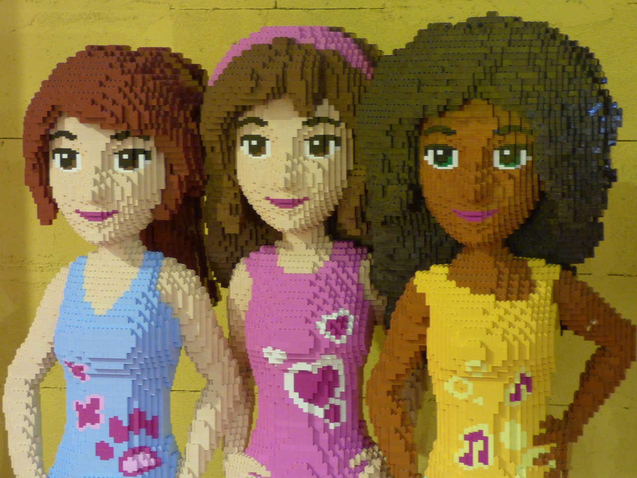 Lego Women Girls Free Photo.