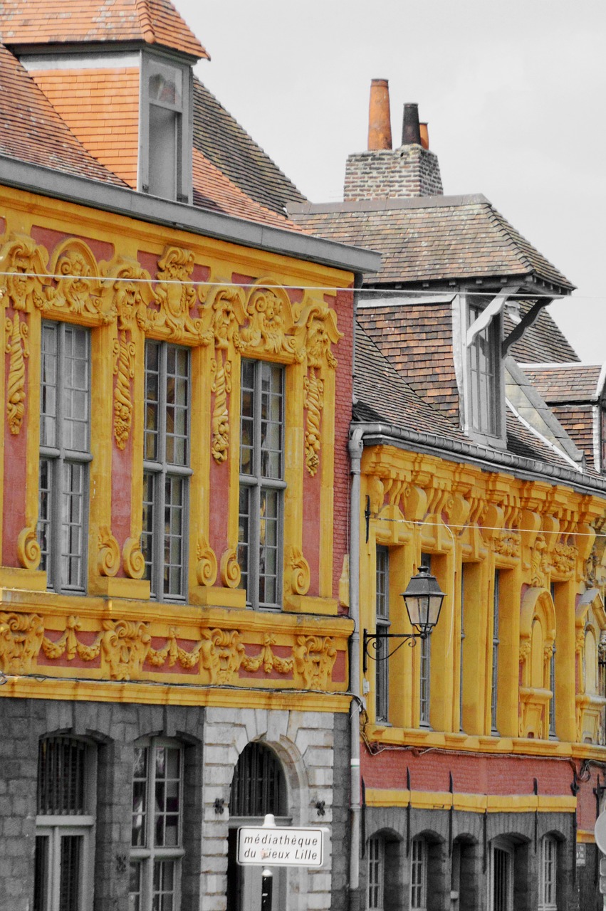 Download free photo of Lille, city, old lille, street, architecture ...
