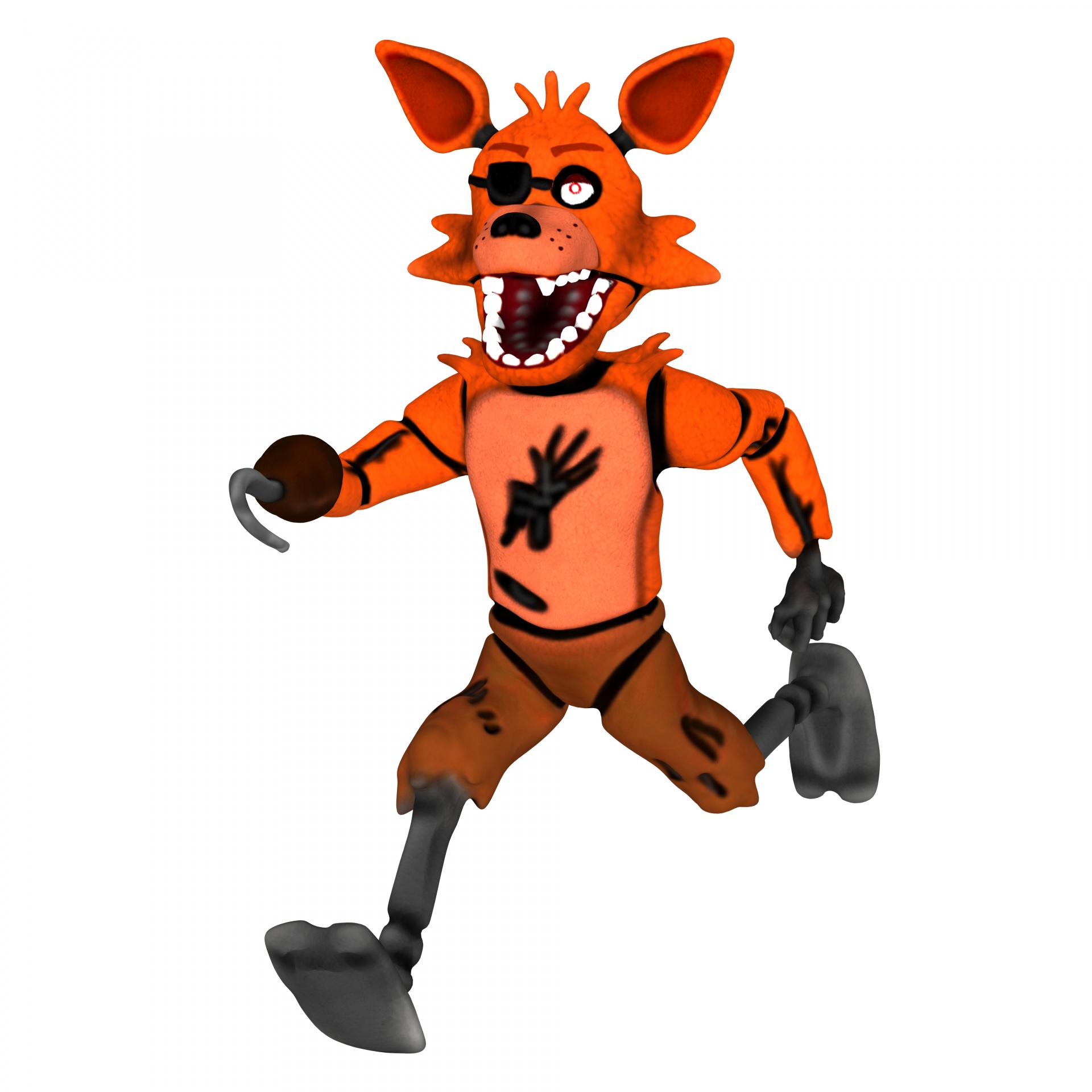 Download free photo of Fox,foxy,little,cartoon,running - fro